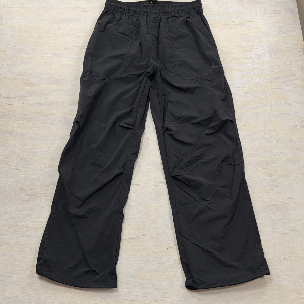 Jordan Pants Lightweight Track FV7306-010 Size M Jumpman Logo Black Mens